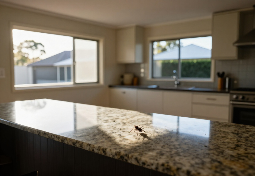 Ant-free pantry in Lugarno after pest control